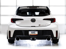 Load image into Gallery viewer, AWE 23-24 Toyota GR Corolla Track Edition Catback Exhaust - Chrome Silver Tips