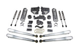 MaxTrac 14-18 RAM 2500 4WD 4in/1in MaxPro Elite Coil Lift Kit w/4-Link Arms & FOX Shocks