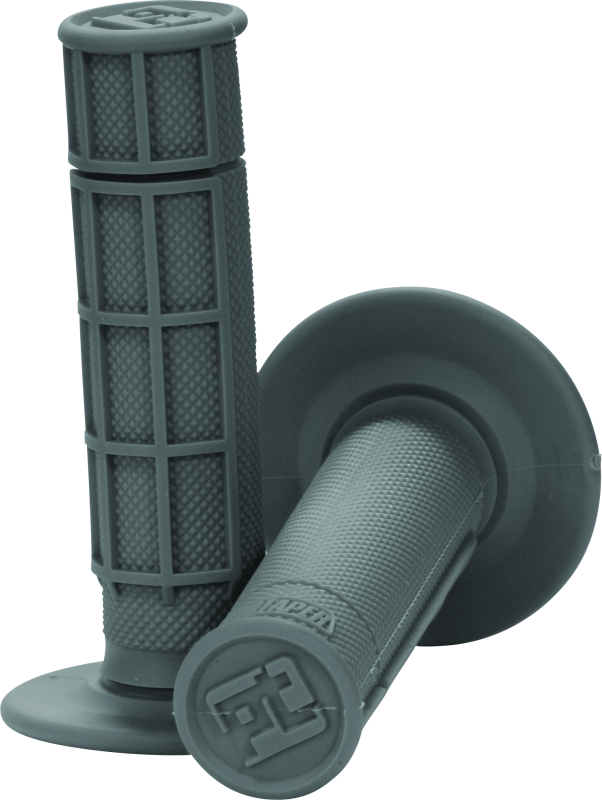 ProTaper Race Cut 1/2 Waffle Grips - Grey