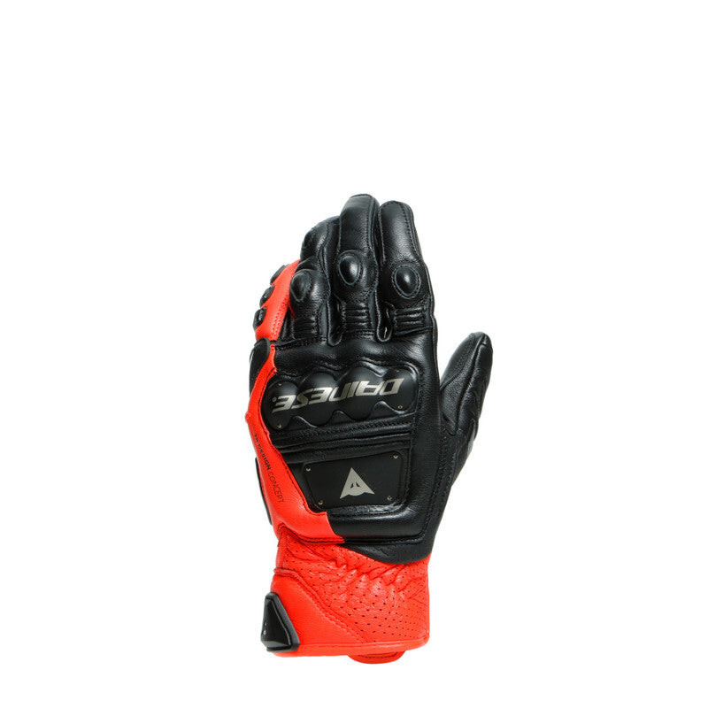 Dainese 4-Stroke 2 Gloves Black/Fluorescent-Red - 3XL