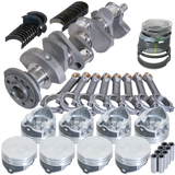 Eagle Chevy 350 1Pc 3.480in Crank 6.000in I-Beam Rod -7cc Flat Top 4.000in Pistons Rotating Assembly
