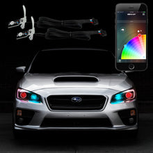 Load image into Gallery viewer, XK Glow 2xRGB Demon Eye Million Color XKGLOW Smartphone App Controlled Kit