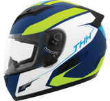 THH Helmets TS-80 Vision Blue/Yellow - XL