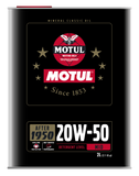 Motul 20W50 Classic Performance Oil - 10x2L