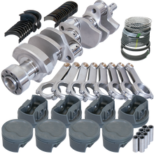 Load image into Gallery viewer, Eagle Chevy 350 1Pc 3.750in Crank 5.700in H-Beam -16cc Inv Dome 4.060in Pistons Balanced Assembly