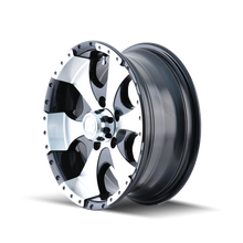 Load image into Gallery viewer, ION Type 136 14x6 / 5x114.3 BP / 0mm Offset / 83.82mm Hub Black/Machined Wheel