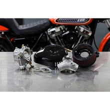 Load image into Gallery viewer, S&amp;S Cycle 84-99 BT Super G Carburetor &amp;  Stealth Air Cleaner Kit w/ Black Teardrop