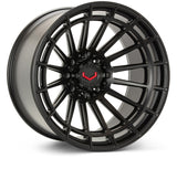 Vossen LCX-01 24x14 - 6x135 - ET15 - Deep - 87.1 - Satin Black Wheel