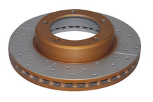 Load image into Gallery viewer, DBA 98-05 Lexus LX 470 / 98+ Toyota Landcruiser 100 Series Front Drilled &amp; Slotted 4000 Series Rotor