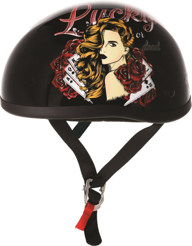 Skid Lids Lucky Lady Original Helmet - Large