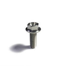 Load image into Gallery viewer, Ticon Industries Titanium Bolt Flanged M12x25x1.5TP 17mm 6pt Head