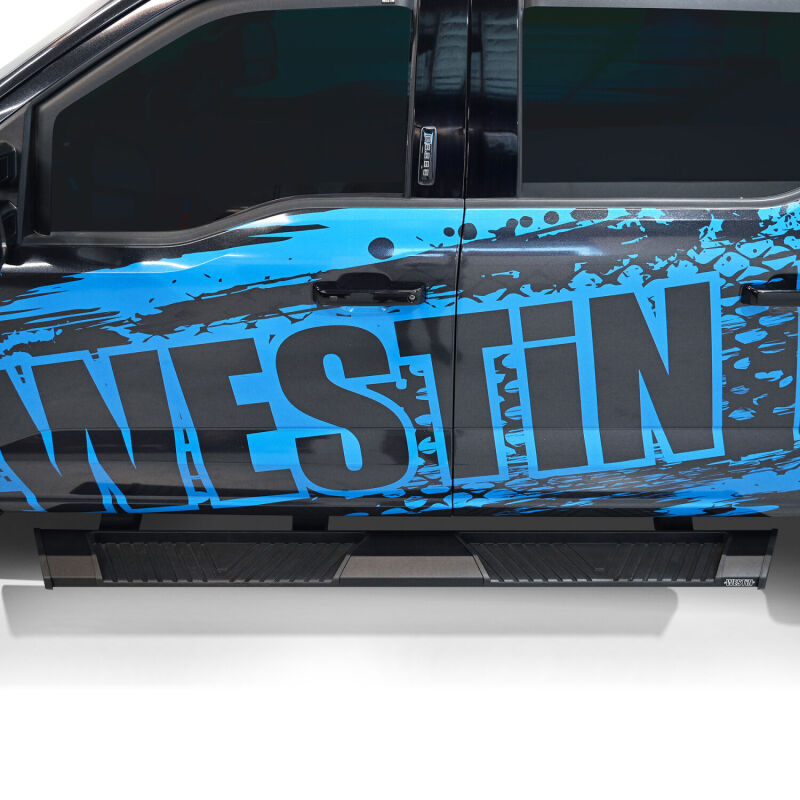 Westin 15-25 Ford F-150 SuperCrew / 17-25 F-250/350 CC AT6 Running Boards - Black