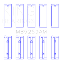 Load image into Gallery viewer, King Engine Bearings Honda B18A1 (Size +0.50mm) Main Bearing Set