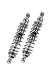 Bitubo WMB0 Twinshocks Adjustable: Spring Preload, Length 321mm, Chrome Edition