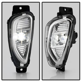 Spyder 20-22 Ford Escape OEM Style LED Fog Lights w/Switch - Clear (FL-FESC20-LED-C)