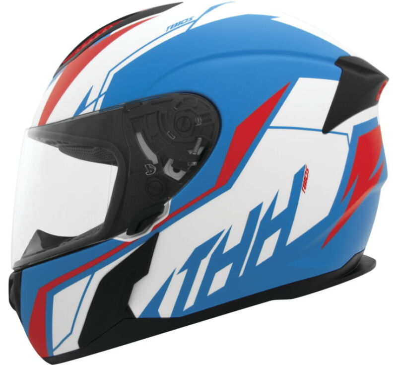 THH Helmets T810S Turbo Blue/Red - Medium