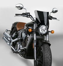 Load image into Gallery viewer, National Cycle Fits up to 48 mm. O.D. Mohawk Chrome Hardware/Straight Bracket/Windshield-Dark Tint