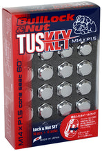 Load image into Gallery viewer, Project Kics 14X1.50 Tuskey Bullock And Nut Set - Chrome