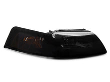 Load image into Gallery viewer, Raxiom 99-04 Ford Mustang Axial Series OE Style Headlights- Black Housing (Smoked Lens)