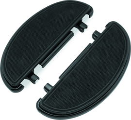 Bikers Choice 82-Up FLH FLT 86-17 FLST Black Half-Moon Floorboard Kit