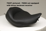 Mustang 08-21 Harley Electra Glide Std,Rd Glide,Rd King, Str Glide Tripper Solo Seat - Brown