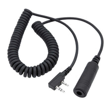Load image into Gallery viewer, Rugged Radios OFFROAD Headset / Helmet Coil Cord Cable for Rugged Radios and Kenwood Radios