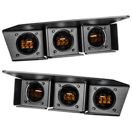 Oracle High 21-22 Ford Bronco Triple LED Fog Light kit for Steel Bumper