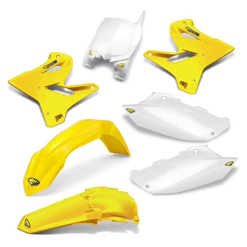 Cycra 05-14 Yamaha YZ125/250 Powerflow Full Body Kit - Light Gold/White