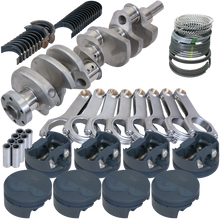 Load image into Gallery viewer, Eagle Ford 302 TW Heads 3.400in Crank 5.400in H-Beam -6cc Flat Top 4.040in Pistons Rotating Assembly