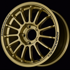 Advan RC-4 15x6.5 / +35 Offset / 5x114.3 / 73mm Bore / Rally Gold