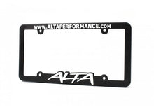Load image into Gallery viewer, ALTA Plastic License Plate Frame