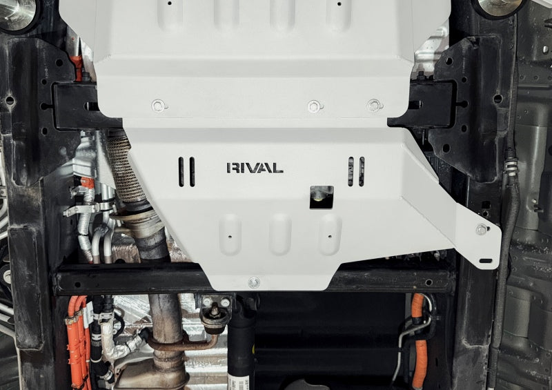 RIVAL 2015+ Ford F150 Powerboost Aluminum Transfer Case Skid Plate