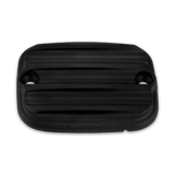 Burly Brand 05-07 Touring, 06-17 Dyna/Softail Reaper Front Master Cylinder Cap - Textured Black