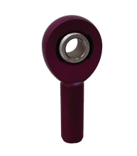 Load image into Gallery viewer, QA1 A Series Endura Rod End - Male/Left Hand - .5in Bore x 5/8-18 - Purple Aluminum