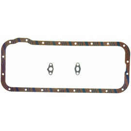 Fel-Pro Ford Thunderbird OS 11701 C Engine Oil Pan Gasket Set Blue Stripe cork-rubber