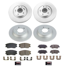 Load image into Gallery viewer, Power Stop 20-21 Kia Soul Front &amp; Rear Z17 Coated Brake Kit
