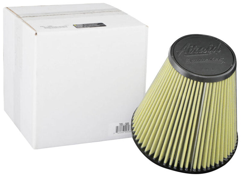 Airaid Cone Filter 4-1/2in flg 7-1/4in b 4-9/32in t 7-1/8in h