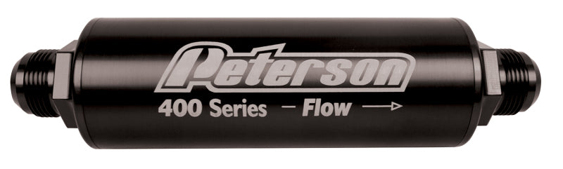 Peterson Fluid Systems Filter -8AN 100 Micron w/ Bypass