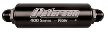 Load image into Gallery viewer, Peterson Fluid Systems Filter -8AN 100 Micron w/ Bypass
