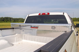Dee Zee Universal Tool Box - Red Crossover - Single Lid BT Alum Full Size