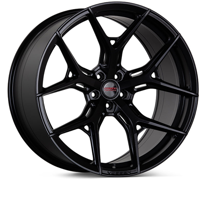 Vossen HF5 - 20x9.5 - ET25 - 5x130 - 84.1 - Deep - Satin Black Wheel