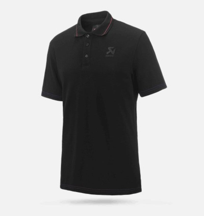 Akrapovic Corpo Polo Black Mens - XXL