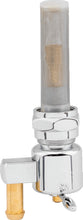 Load image into Gallery viewer, Bikers Choice Chrome Round Petcock 22MM Down Outlet