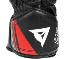 Load image into Gallery viewer, Dainese Druid 4 Leather Gloves Black/Lava-Red/White - XS