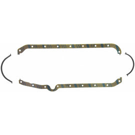 Fel-Pro Chevrolet Camaro Engine Oil Pan Gasket Set Blue Stripe cork-rubber