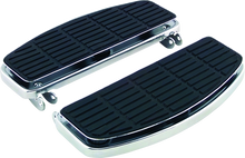 Load image into Gallery viewer, Bikers Choice 66-84 FL Chrome Late Style Floorboards Replaces H-D 50603-74TA