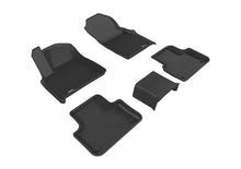 Load image into Gallery viewer, 3D MAXpider 2017-2020 Audi Q7/Q8 Kagu 1st 2nd Row Floormats - Black