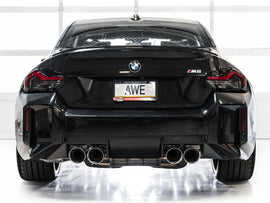 AWE Tuning 23-24 BMW G87 M2 SwitchPath Edition Exhaust - Chrome Silver Tips