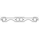 Cometic Chevy Gen1 Small Block V8 .043in Copper Exhaust Mani Gskt Set-1.480in x 1.450in Square Ports