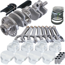 Load image into Gallery viewer, Eagle Chevy LS7 4.125in Crank 58 Tth Reluctor 6.125in H-Beam -5cc 4.130in Pistons Rotating Assembly